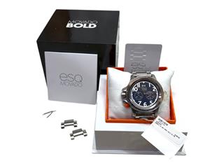 ESQ BY MOVADO LEFTY FUSION DARK BLUE DIAL GENTS WATCH 07301424
